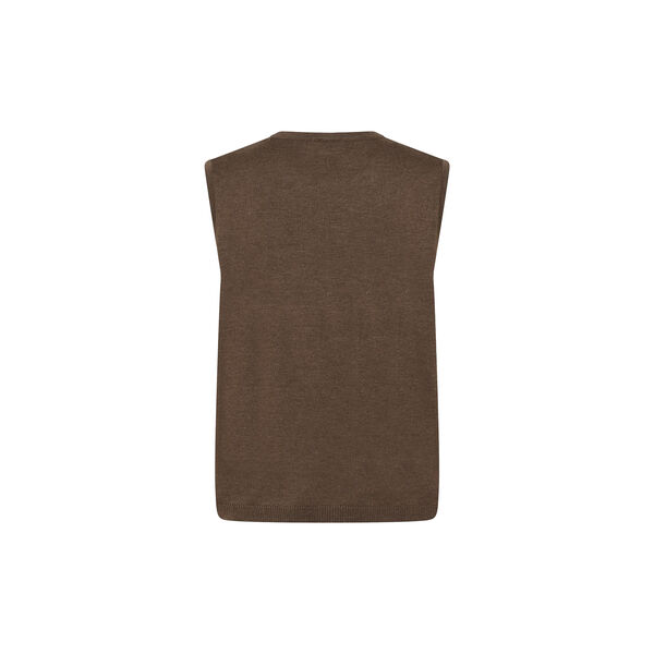 MilaSZ Vest, fondue fudge melange, Saint Tropez