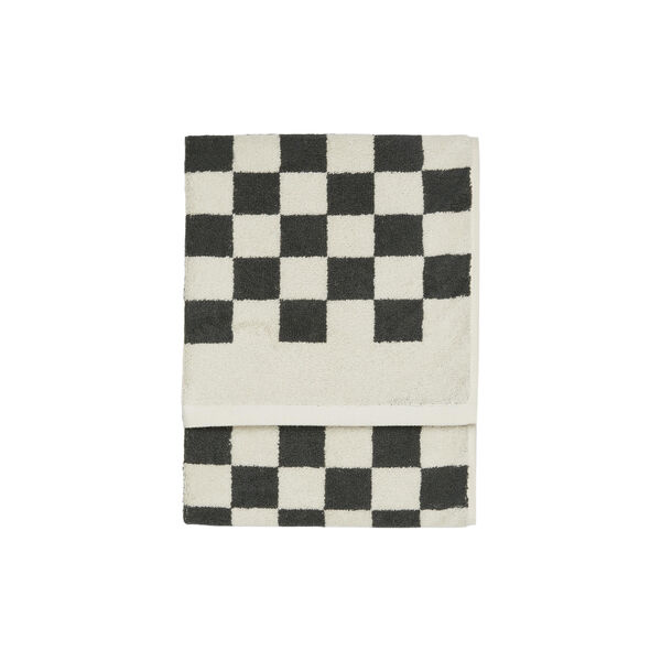 Checker håndklæde, anthracite, Marc O'Polo