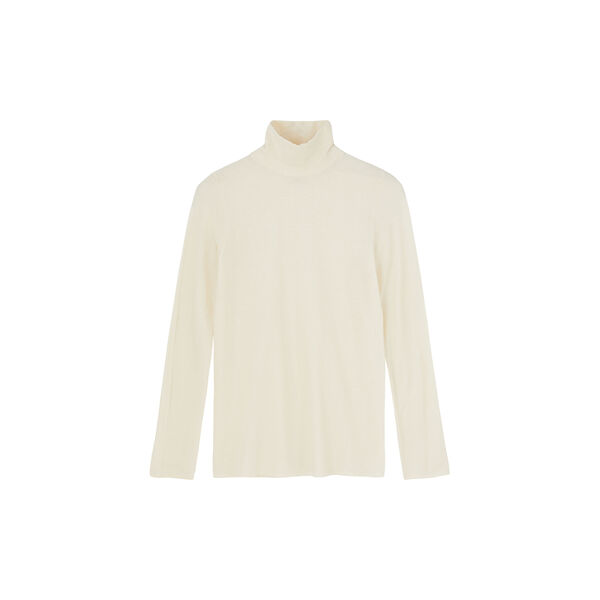 Gentle Turtleneck, pure ecru, Aiayu