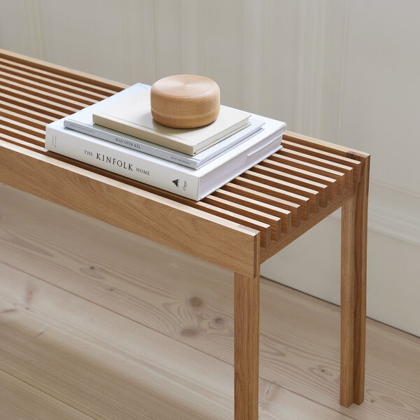 Lightweight Bench, oiled oak Lightweight Bench, oiled oak, Form & Refine
