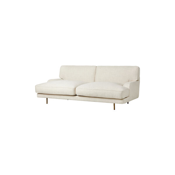 2-seater Flaneur Sofa, Limonta 15/antique brass, GUBI