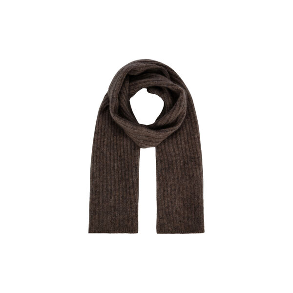 Sara Scarf, dark brown, CARE BY ME