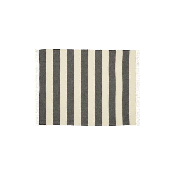 The Sweater plaid, 06600 black, Silkeborg Uldspinderi