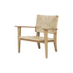 F-Chair Outdoor Lounge Chair, teak, GUBI