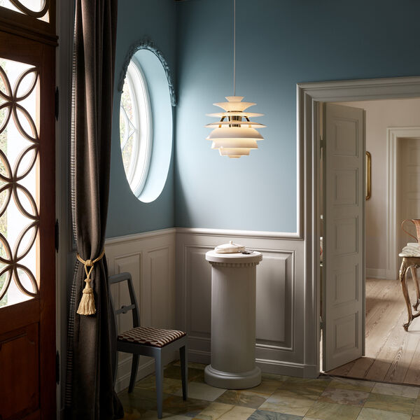 PH Snowball, soft white/brass metallised, Louis Poulsen