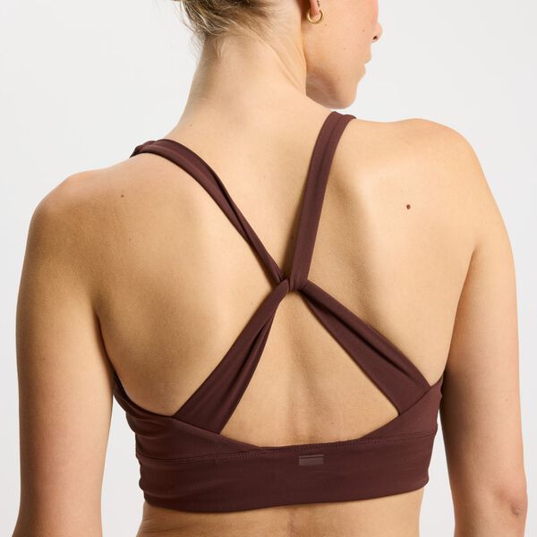 Butter Soft Sports Bra Seinna, burgundy, Rethinkit