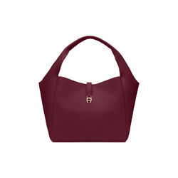 Zaira Hobo Bag  | Medium | Burgundy | Skuldertaske, Aigner