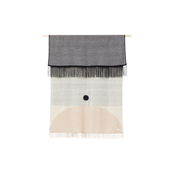 Aymara Throw, pattern cream, Form & Refine