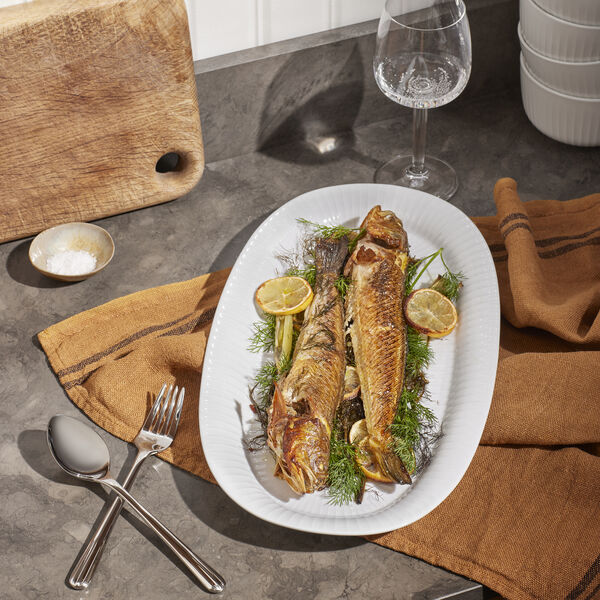 Hammersh&oslash;i ovalt serveringsfad, K&auml;hler