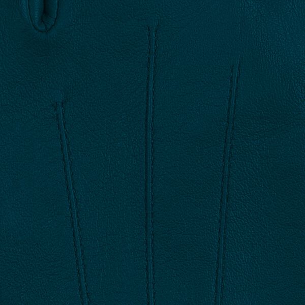 Carla læderhandske, teal, Kessler