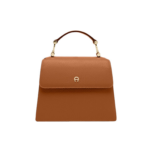 Delia Handbag | Cognac Brown | H&aring;ndtaske, Aigner