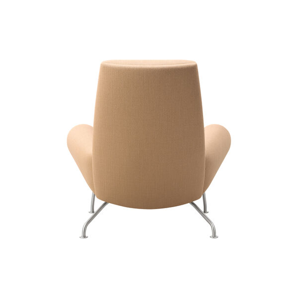 Wegner Queen Chair |  Natural| L&aelig;nestol + Ottoman, Fredericia Furniture