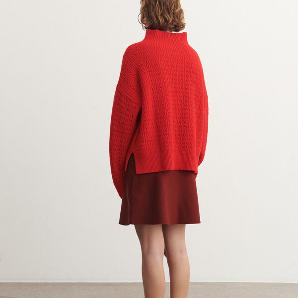 Skirt, cranberry, FUB