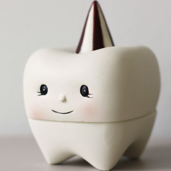 Tandæske, off white, Konges Sløjd