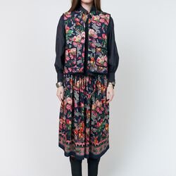 EllaLL Midi Skirt, flower print, Lollys Laundry