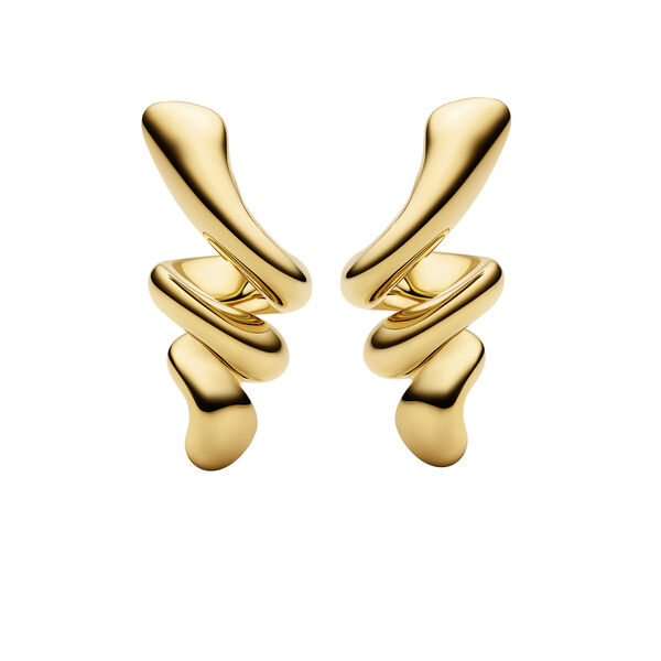 Coil Earrings Small, guld Coil Earrings Small, guld, Maria Black