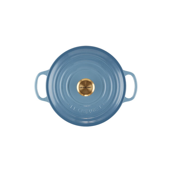 Signature rund gryde &Oslash; 20 cm, chambray, Le Creuset