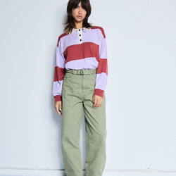 IH Olia Jeans, oil green, ICHI