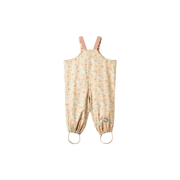 Rainwear Charlo Overall, flowers and seashells, Wheat