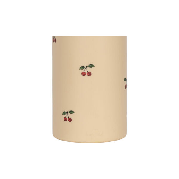 Silicone Drinking Bottle, cherry, Konges Sløjd