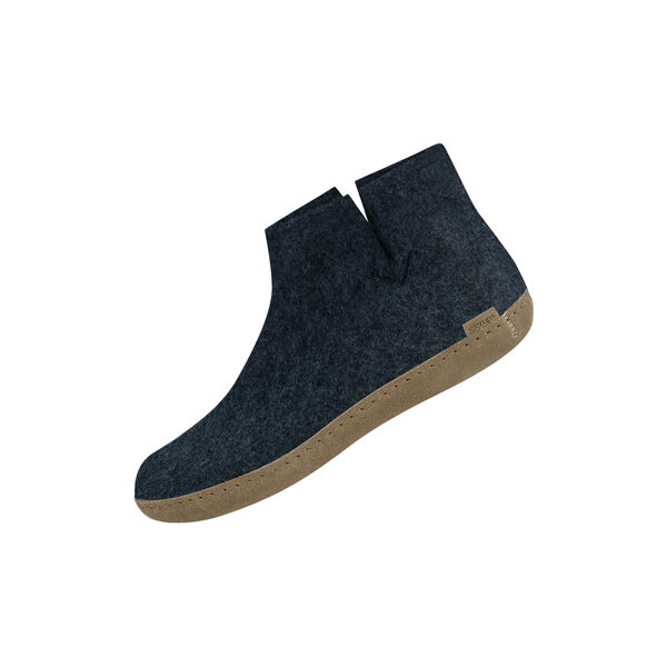 Filtankelstøvle, denim Filtankelstøvle, denim, Glerups