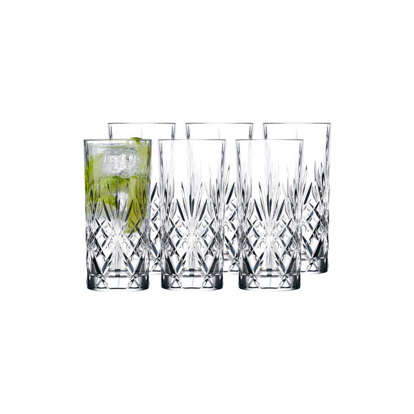 Melodia highball 6 stk. Melodia highball 6 stk., Lyngby Glas