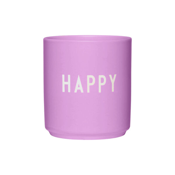 HAPPY favoritkop, dark pink, Design Letters
