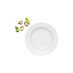 Legio Nova dyb tallerken 25 cm, white, Eva Trio