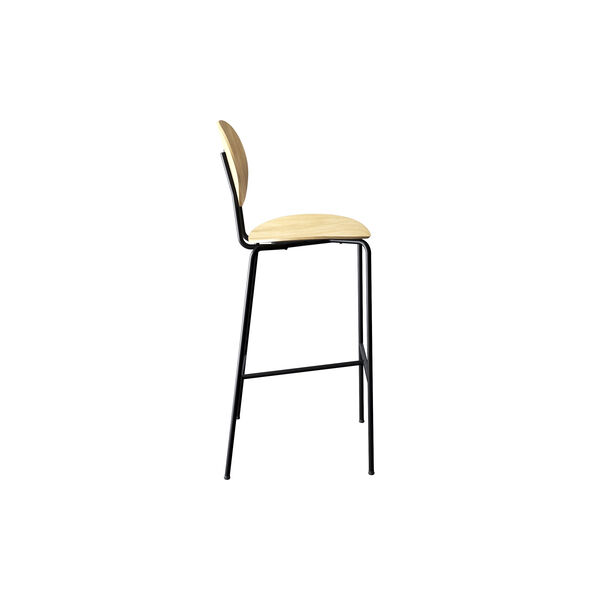 PIET HEIN Bar Chair, hvidpigmenteret eg, Sibast Furniture