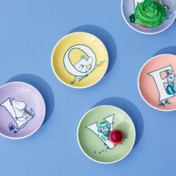 Alfabet lille tallerken L, Moomin Arabia