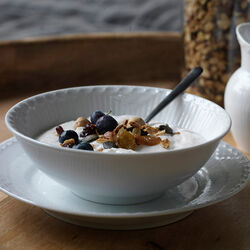 Hvid Halvblonde sk&aring;l 35 cl, Royal Copenhagen