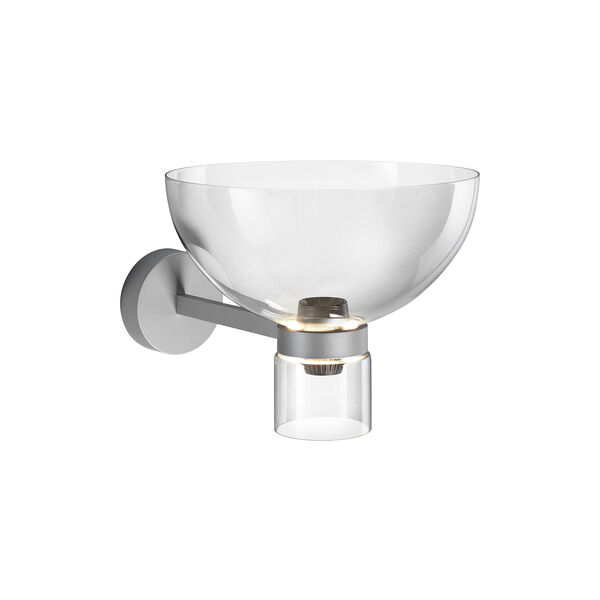 NOCTURNE W Bowl Wall Lamp, silver, Flos