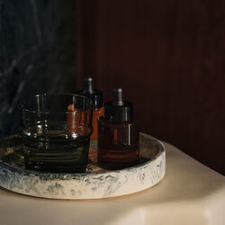 Mist Tray &Oslash; 20, emerald off-white, Ferm Living