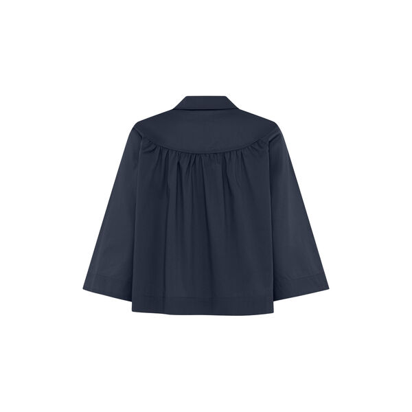 NOOS - Vilma Shirt, dark brown, LA RŌUGE