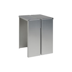 RE-WORK Stool | Brushed Aluminum | Taburet, oursociety