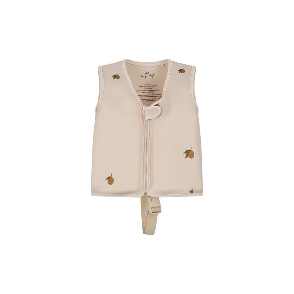 Neopren svømmevest, lemon, Konges Sløjd