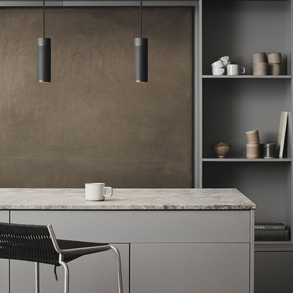 Patrone Pendant Lamp, black-browned brass Patrone Pendant Lamp, black-browned brass, Thorup Copenhagen