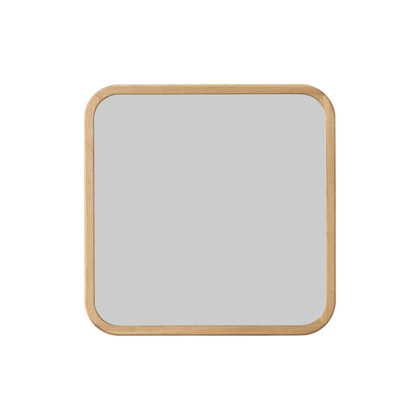 Silhouette spejl 70x70 cm, light oiled oak Silhouette spejl 70x70 cm, light oiled oak, Fredericia Furniture