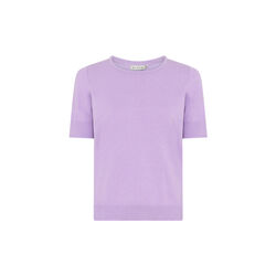 BB Melange Cotton Knit, lilac melange, Micha