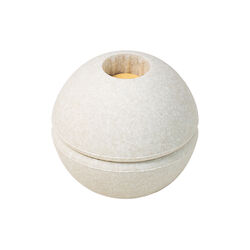 3 x skumbolde, sand grey/honey yellow, MODU