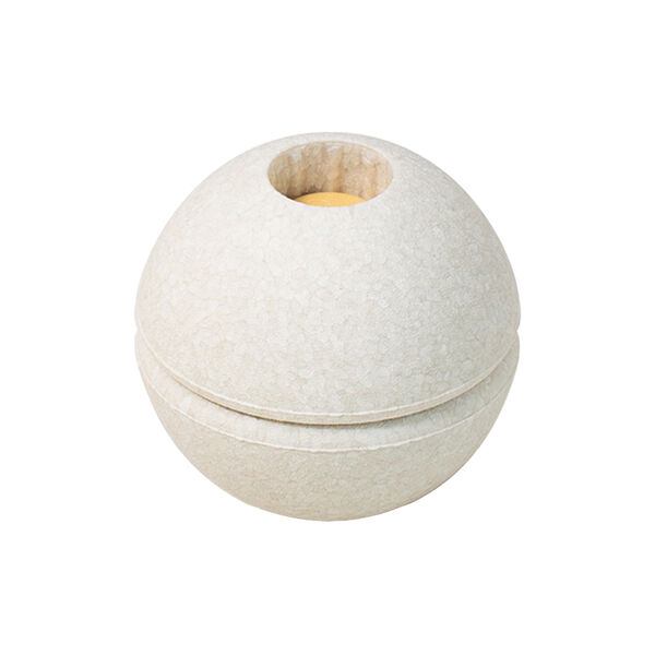 3 x skumbolde, sand grey/honey yellow, MODU