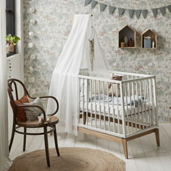 Himmel til Leander Linea™ og Luna™ babyseng, white, Leander