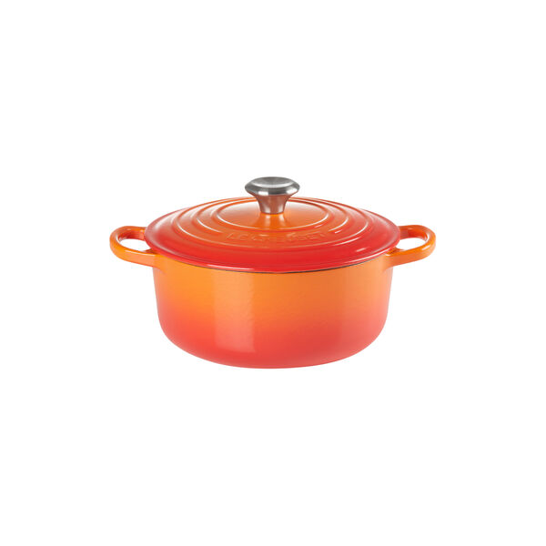 Signature rund gryde &Oslash; 20 cm, volcanic, Le Creuset