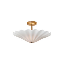 Christie Ceiling Light, antique brass, Original BTC
