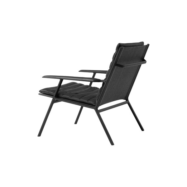 VIPP456 lænestol, sort/sort VIPP456 lænestol, sort/sort, Vipp