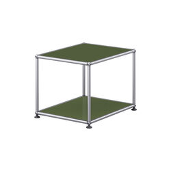USM Haller | Model M21 | Olive Green | Sidebord, USM Haller