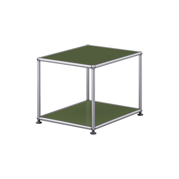 USM Haller | Model M21 | Olive Green | Sidebord, USM Haller