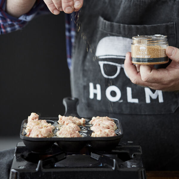 Æbleskivepande med 9 huller, HOLM