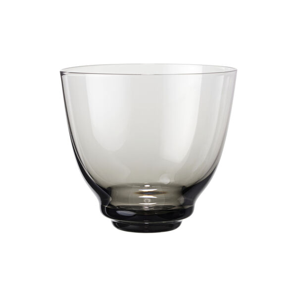 Flow vandglas, smoke, Holmegaard