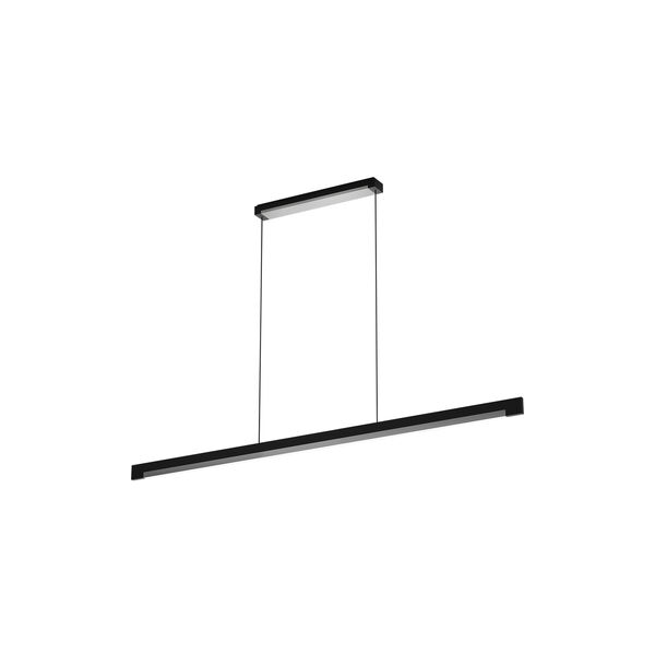 INLAY S1400 LINEAR pendel, matt black/satin silver, LIGHT-POINT